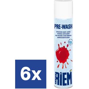 Riem Voorwas Ontvlekker Spray - 6 x 600 ml