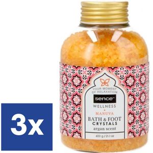 Sence Wellness Energise Badzout - 3 x 600 g