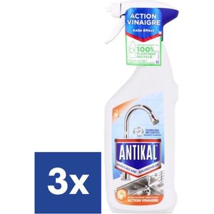 Antikal Azijn Effect Spray - 3 x 500 ml