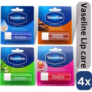 Vaseline Rosy Lippenbalsem -4 x 4.8 g