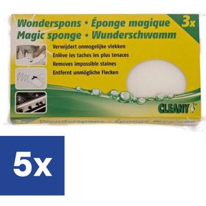 Cleany Wonderspons - 5 x 3 (15 stuks)