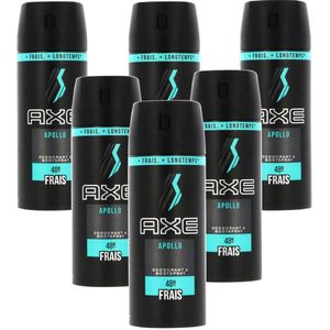 Axe Apollo Deodorant - Voordeelverpakking 6 x 150 ml