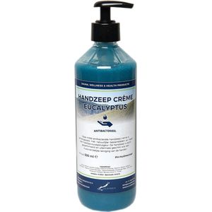 Vloeibare Handzeep Crème Eucalyptus 500 ml - met pompje