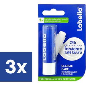 Labello Lippenbalsem Classic - 3 stuks