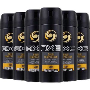 Axe Gold Temptation Amber Deo Spray (Voordeelverpakking) - 12 x 150 ml