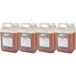 handzeep Orange 5 liter - set van 4 stuks - navulling - Voordeelverpakking