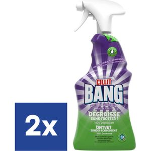 Cillit Bang Ontvetter Spray - 2 x 750 ml