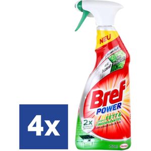 Bref Ontvetter Spray - 4 x 750 ml