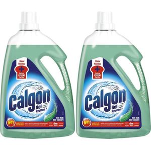 Calgon Wasmachine Reiniger en Anti Kalk Gel Vloeibaar Hygiëne+ (Voordeelverpakking) - 2 x 2,25 l