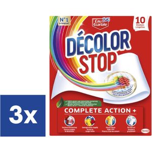 Eau Ecarlate Decolor Stop Complete Action+ Doekjes - 3 x 10 doekjes