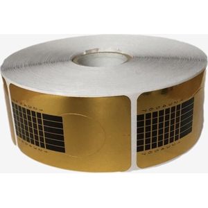 Nail form Gold 500 st./kunstnagel/acrylnagels/gelnagels/nepnagels