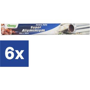 Cleany Aluminiumfolie - 6 x 20 m