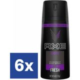 Axe Excite deodorant - body spray (6x 150 ml)