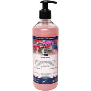Handzeep Crème Rozen 500 ml - met gratis pompje