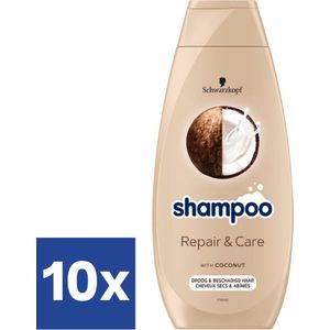 Schwarzkopf Repair & Care Shampoo - 10 x 400 ml