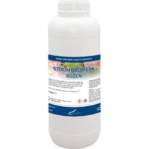 Stoombadmelk Rozen 1 liter