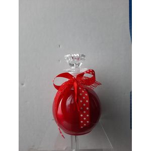 bad en douchegel rode bloemen 350 ml luxe verpakking