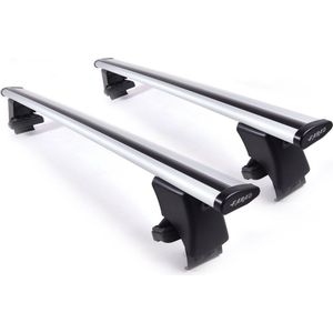 Farad Dakdragers - Fiat Panda vanaf 2012 - Glad dak - 100kg Laadvermogen - Aluminium -Wingbar