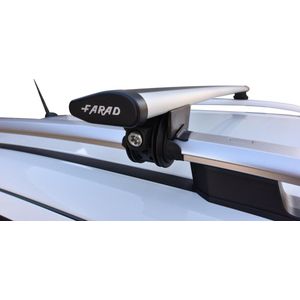 Farad Dakdragers - Kia Carnival 1999 t/m 2006 - Open Dakrail - 100kg Laadvermogen - Aluminium - Wingbar