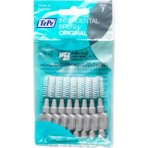 6x TePe Interdentale Ragers Original 1,3 mm Grijs 8 stuks