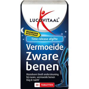 3x Lucovitaal Magnesium Vermoeide Zware Benen 30 tabletten