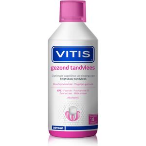 3x Vitis Gezond Tandvlees Mondwater 500 ml