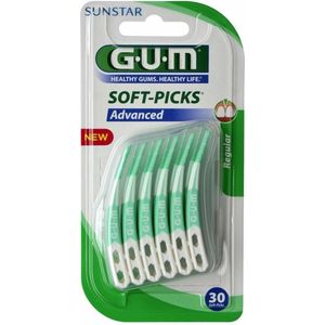 3x GUM Soft-Picks Advanced Regular 30 stuks