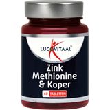 3x Lucovitaal Zink Methionine & Koper 60 tabletten