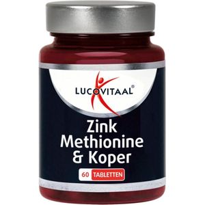 gratis verzending: 3x Lucovitaal Zink Methionine & Koper 60 tabletten