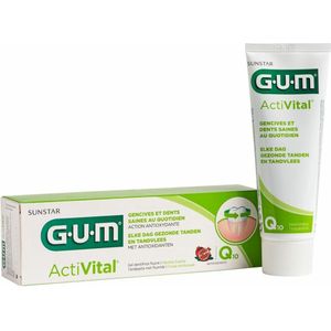 4x GUM Tandpasta ActiVital 75 ml