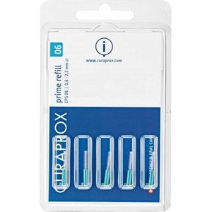 3x Curaprox Interdentaal Rager Refill Prime Turqoise - 2,2 mm 5 stuks