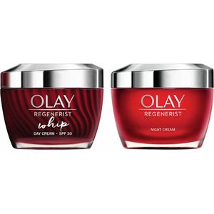 Olay - Regenerist Whip - Dagcrème SPF30 en Nachtcrème Pakket