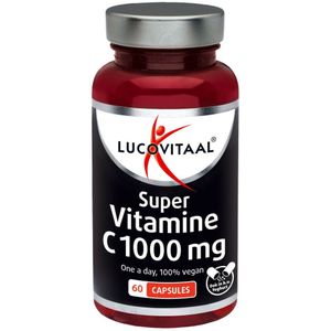 3x Lucovitaal Super Vitamine C 1000mg Vegan 60 Capsules