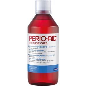 4x PerioAid Mondspoelmiddel 0,12% Intensive Care 500 ml