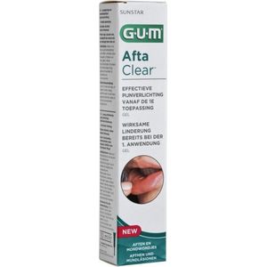 2x GUM AftaClear Mondgel 10 ml
