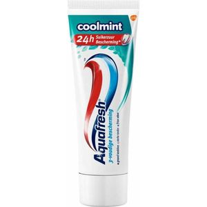 6x Aquafresh Tandpasta Coolmint 75 ml