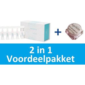 Instantly Ageless 5 pipetjes + Sands of Time - Microdermabrasie 8 ml - Voordeelverpakking