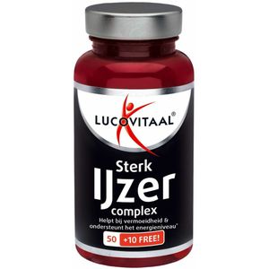 3x Lucovitaal Sterk IJzer Complex 60 tabletten
