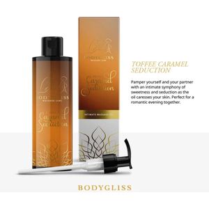 Bodygliss - Massage- en Glijmiddel - Toffee Karamel - Op Siliconenbasis
