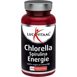 3x Lucovitaal Chlorella Spirulina 200 tabletten