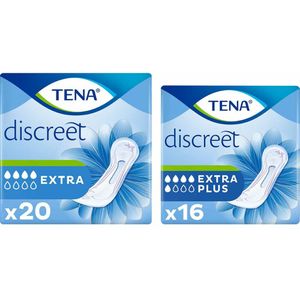 TENA - Discreet Extra Plus - Incontinentieverband - Pakket - Maximale Beveiliging