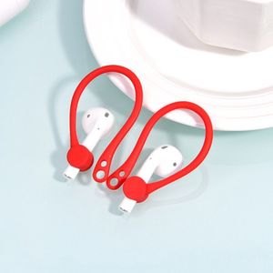 Draadloze hoofdtelefoon Lanyard Anti-verloren hoofdtelefoon voor Apple AirPods 1/2 (rood)
