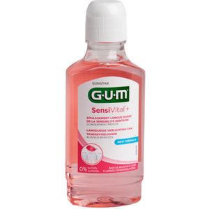 3x GUM Mondspoelmiddel Sensivital 300 ml