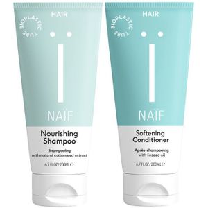 Naïf Shampoo en Conditioner Baby & Kids Pakket