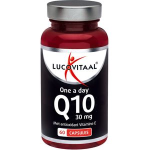 3x Lucovitaal Q10 30mg Once a Day 60 capsules