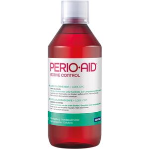 4x PerioAid Mondspoelmiddel Active Control 0,05% 500 ml