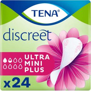 3x TENA Discreet Ultra Mini Plus 24 stuks