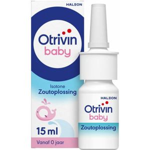 3x Otrivin Baby Zoutoplossing Neusspray 15 ml