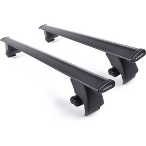 Farad Dakdragers - Mazda CX-5 vanaf 2017 - Glad dak - 100kg Laadvermogen - Aluminium -Wingbar - Zwart
