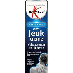 3x Lucovitaal Anti-Jeuk Crème 50 ml
